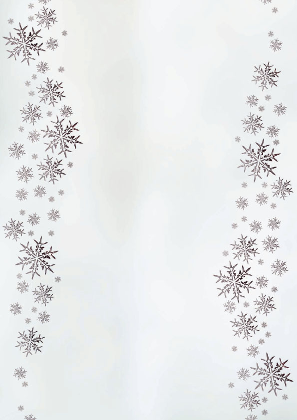 100 Weihnachtsbriefe wbl032 Weihnachtsbriefpapier Schneeflocken