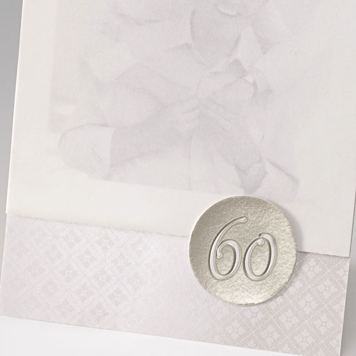 Einladungskarte/Fotokarte perlmutt metallic versch.Applikationen