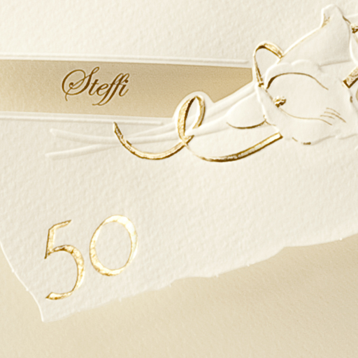 Einladungskarte Jubiläum Goldene Hochzeit Jubiläumszahl 50