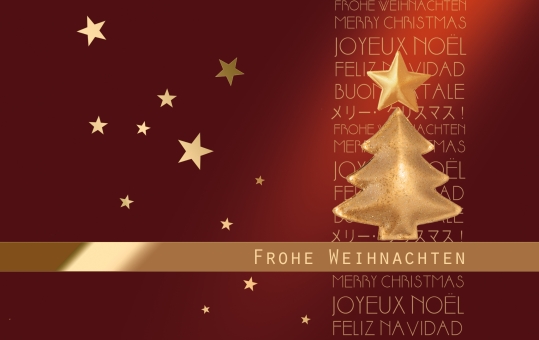 Weihnachtskarte mit Spendenanteil für die Deutsche Kinderkrebsstiftung