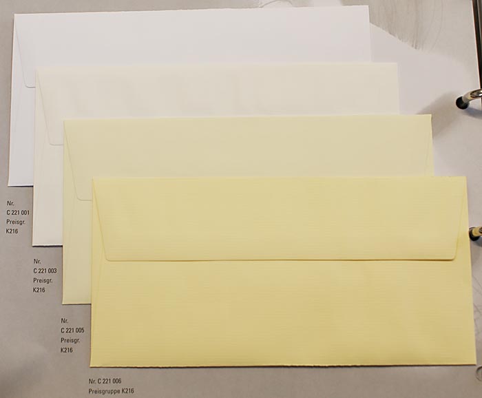 Blankokarte 21x10,5 cm champagner Struktur prc112205+221005