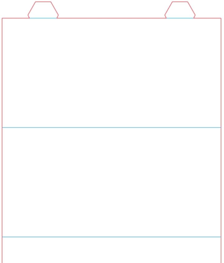 Innenseiten Kalender-Weihnachtskarte