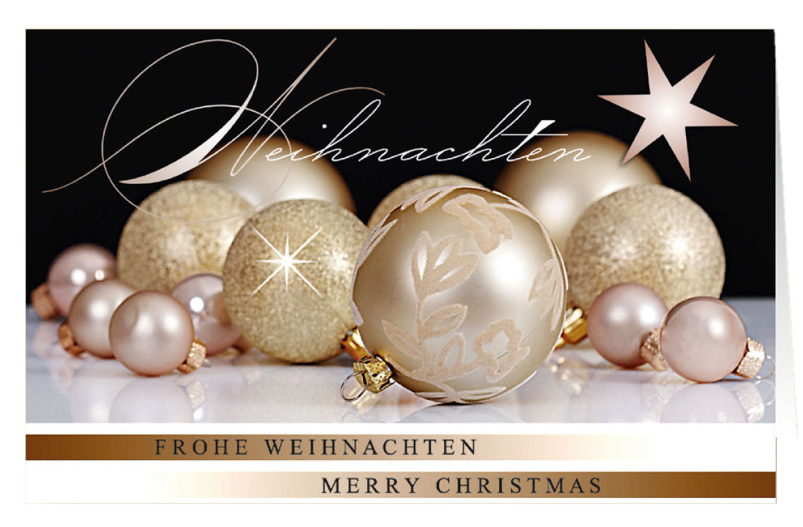 Spendenkarte Weihnachten mit gutem Zweck: Ärzte ohne Grenzen e.V. - Kugelpracht