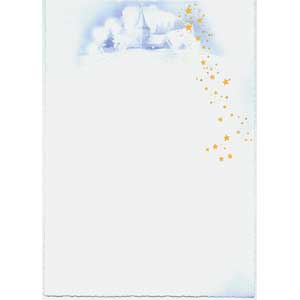 100 Weihnachtsbriefe "Blaues Dorf" ms143031