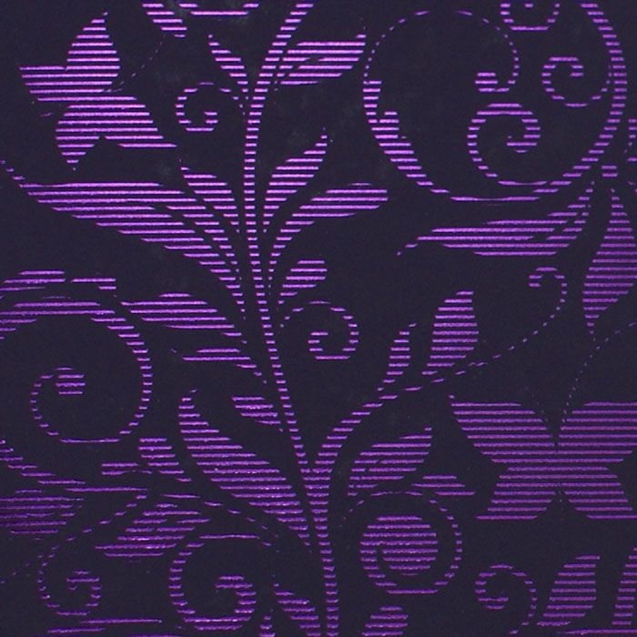 Hochzeitskarte violett Herz metallic Ornament perlmutt ba723040