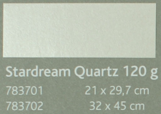 Blankokarton DIN C3 perlmutt metallic Stardream Quartz 120g/m²