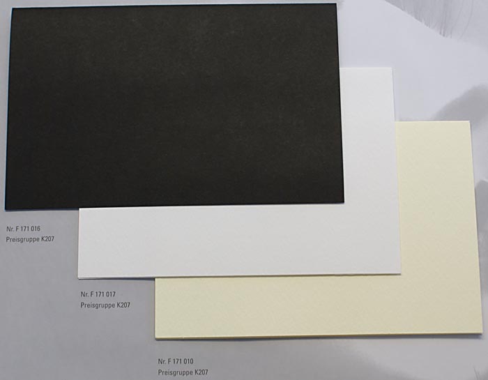 Blankokarte 17x11,5 cm weiß Klappkarte prf171017+182017