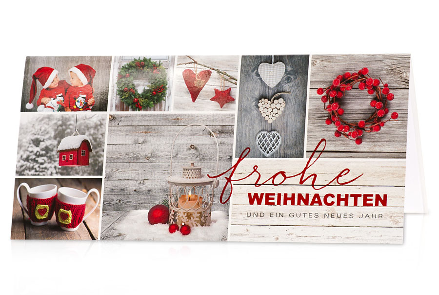 Spenden-Weihnachtskarte guter Zweck Deutsche Kinderkrebsstiftung