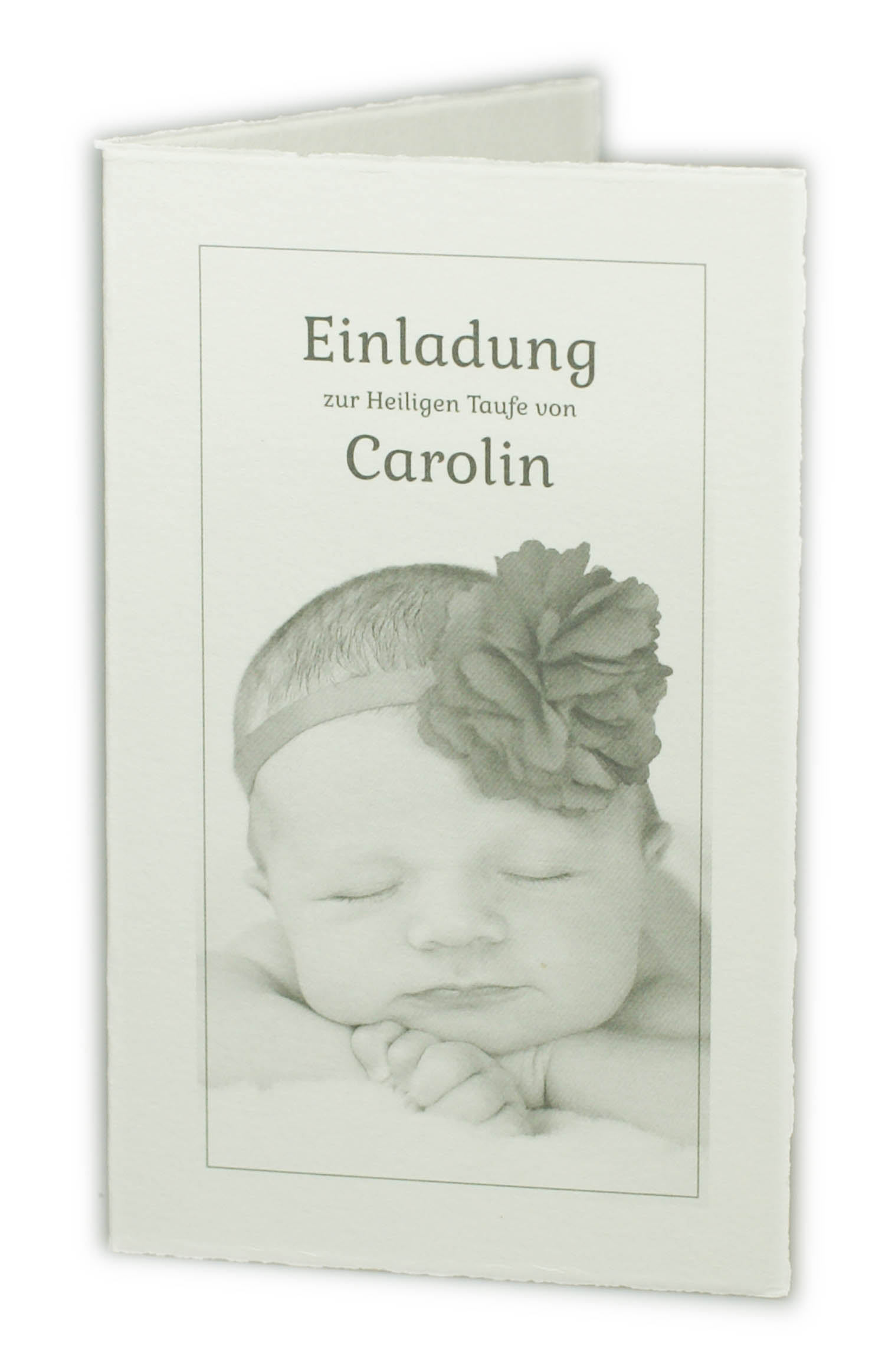 Kleine Buttenkarte Im Beispiel In Grau Als Taufkarte Bedruckt Sonstige Anlasse Taufe Einladungskarten Taufe Alle Karten De