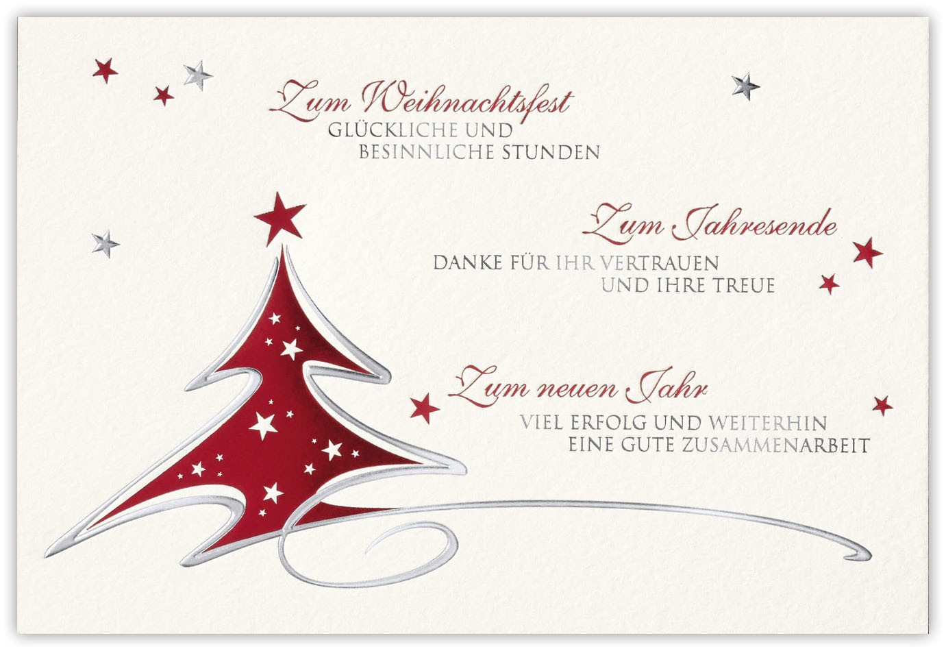 Geschaftliche Weihnachtskarte Cremefarben Mit Dank Fur Vertrauen Und Treue Weihnachten Weihnachtskarten Moderne Weihnachtskarten Alle Karten De