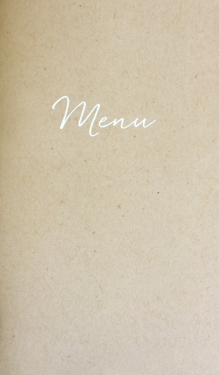 Menükarten, Speisekarten oder Getränkekarten für die Hochzeitstafel ...